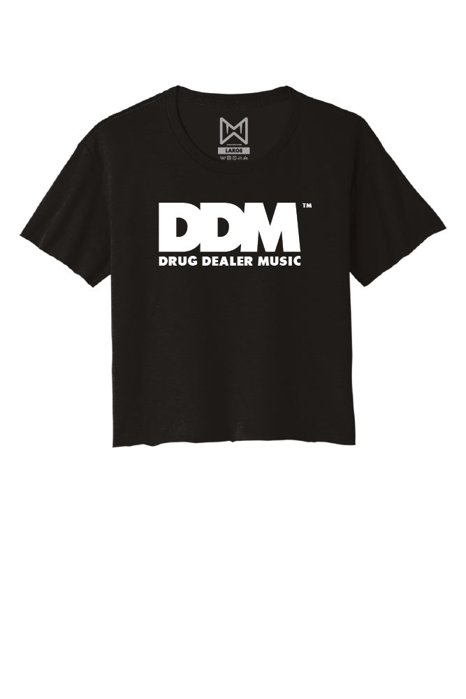 Bold Type Logo Statement Crop Top